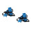 2 Paires Chaussures Ski Style Débutants 6