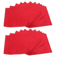 100Pièces Papier Aluminium Rouge Pour Bonbons DIY