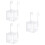 3 Pièces Boîte D'isolement Transparente En Pour Aquarium 7