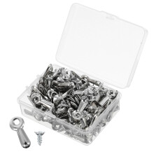 640 Pièces Fermoirs Pivotants Pour Photo Avec Vis Clips