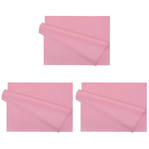 120 Pièces Papier D'emballage Pour (Rose) 1
