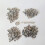 Boutons-pression robustes en acier inoxydable de 15 mm, 60 4