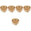 5 Rolls Water Activated Writable Kraft Packing Tape 4