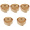 5 Rolls Water Activated Writable Kraft Packing Tape 3