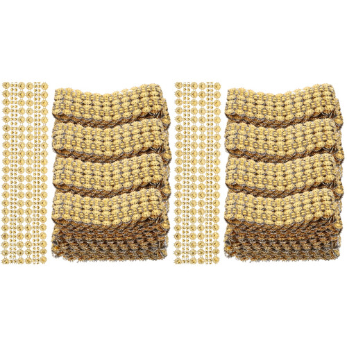 8 Pcs Cuttable Bead Trim For Costume And Craft Decor 1