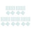 100 Sheets Bouquet Packing Material Flower Wrapping Paper 7