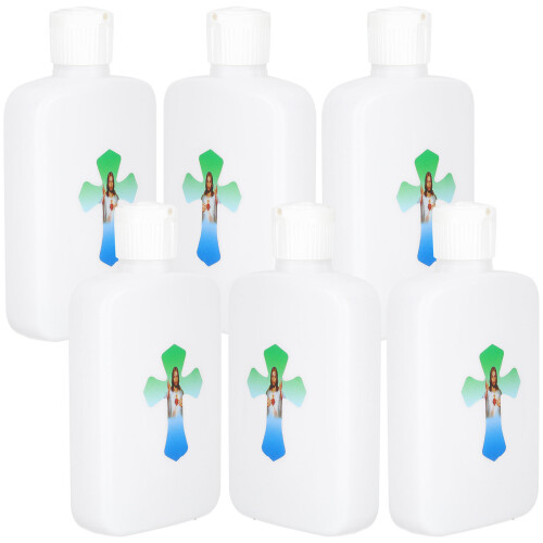 24 Pcs Empty Holy Water Bottles Catholic Christian Cross Container 2