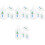24 Pcs Empty Holy Water Bottles Catholic Christian Cross Container 5
