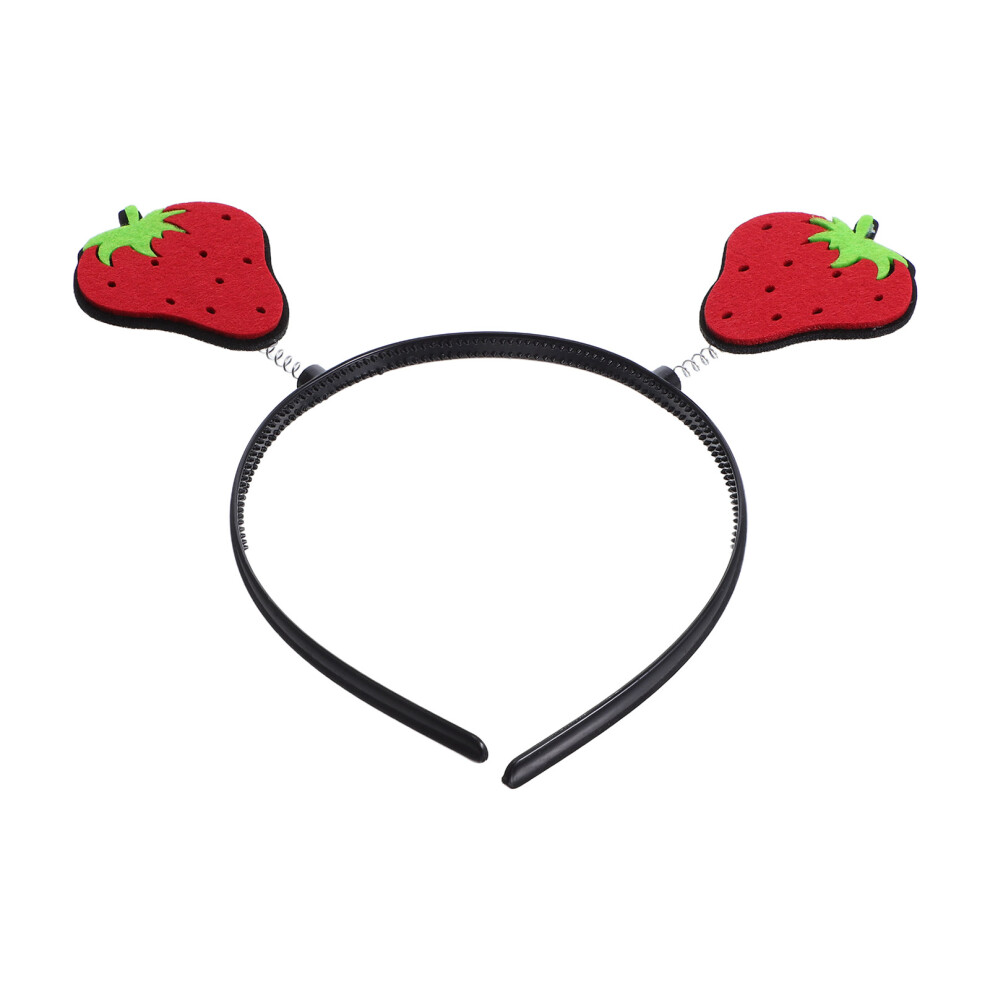 3 Pezzi Cerchietti A Forma Mela Per Per Festival-image