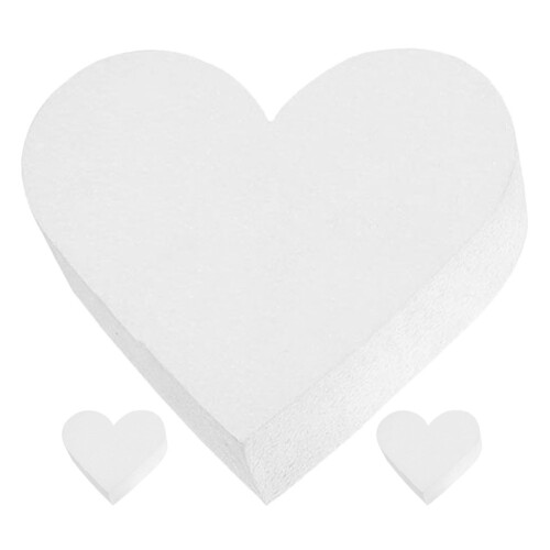 9 Pezzi Torta Cuore In Schiuma Per Decorare Esercitarsi 2
