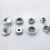 Stainless Steel Snaps Fasteners 15mm Durability Button with 5
