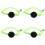 4 Collare Per Regolabile Riflettente Con 5