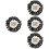 4 Set Occhi Per Riempite, Decorativi Creativi 8