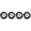4 Set Occhi Per Riempite, Decorativi Creativi 6
