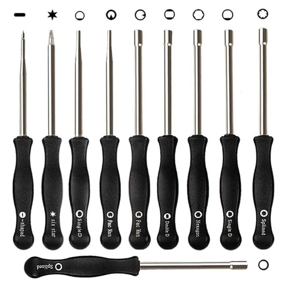 10 Piece Carburetor Tuning Screwdriver Set Durable Stainless 7755000228666