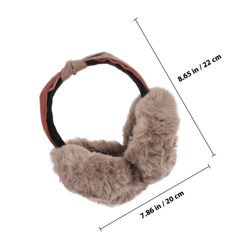 Plush Copricapo Riutilizzabile Con Copriorecchie 1