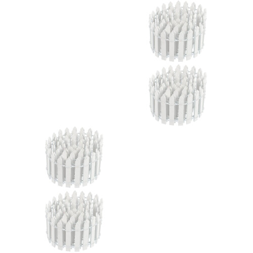 4 Pezzi Recinzioni Miniature Per Micro Paesaggio Decorazione 2