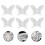10 Pezzi Applique Ricamate A In Per Sposa 4