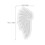 2 Pezzi Applique Ricamate A Mano Con Perline E 2