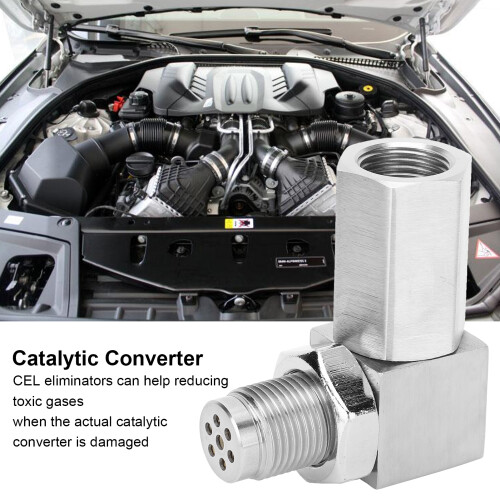 90 Catalytic Converter O2 Sensor Socket Stainless Steel for Auto 2