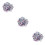 3 Set Da 500 G 5-7 Mm Naturale Fluorite Per 9