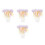 32 Star Topper Fatata Con Nappe Per 10
