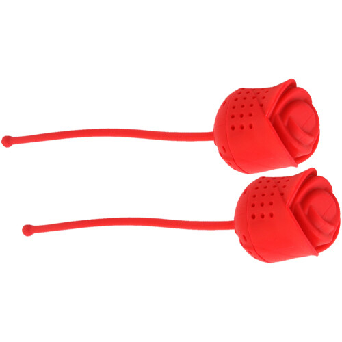 10 Pezzi In Silicone Per Infusore A Rosa 1