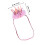 Fascia Elastica In Con Rosa E Rifinitura Luccicante 3