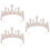 3 Pezzi Copricapo Stile Barocco Per Sposa Decorativa Per 8