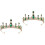 2 Pezzi Cerchietto Con Strass Per 6