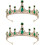 2 Pezzi Cerchietto Con Strass Per 7