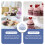 Set Per Torta Da Mano Trasparente Per Dolci E Compleanni 9