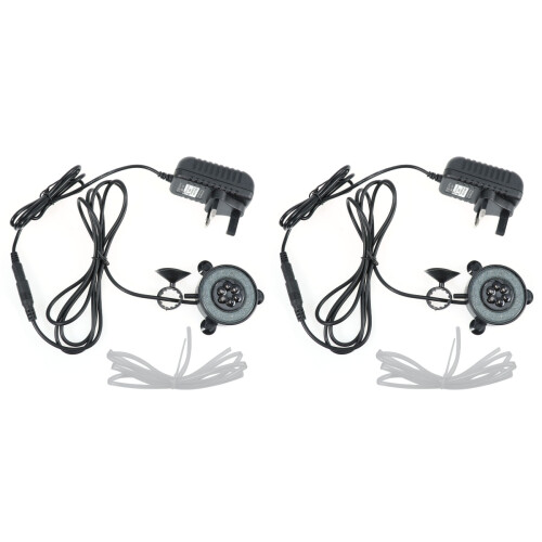 2 Subacquea 6 LED per con e 1