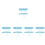 10 Bruiloft Kousenband Decoratief Bruid Dijband Set 5