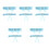 10 Bruiloft Kousenband Decoratief Bruid Dijband Set 3