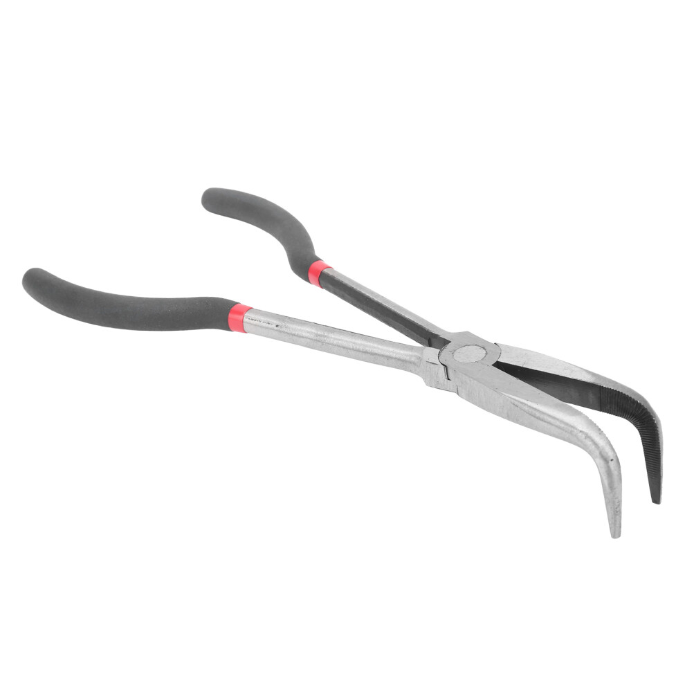 Precision Needle Nose Pliers 11In 280Mm High Temp Tool Steel Hand Clamp 8471359982408