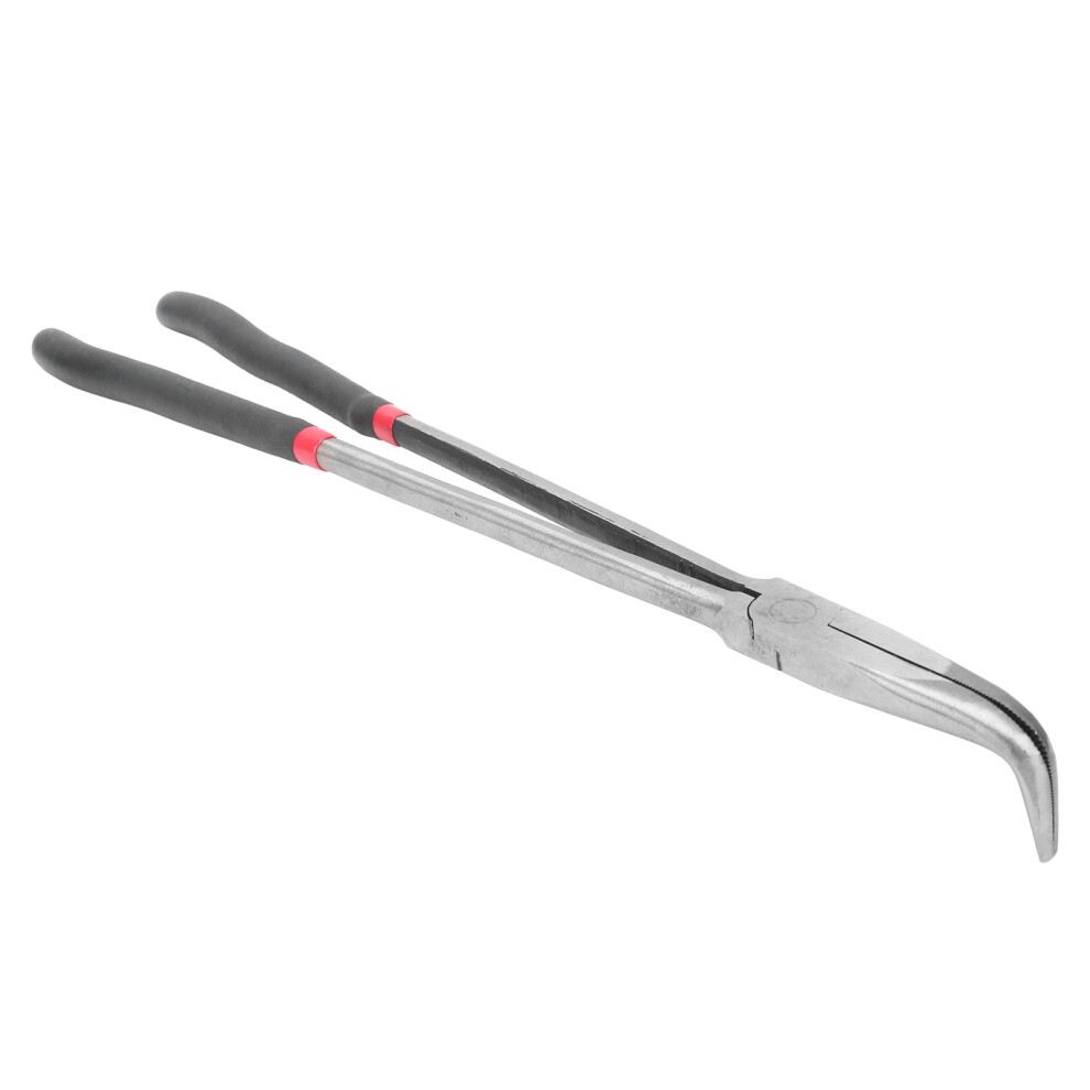 400Mm 16In Repair Pliers With Plastic Handle & Angled Curved Jaws 8761359982134