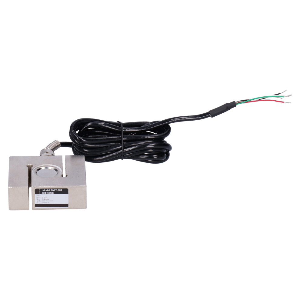 Load Cell S-Type Force Sensor With Cable 1T 40Cr Steel Dyly-104 5-15V Dc 8791359983886
