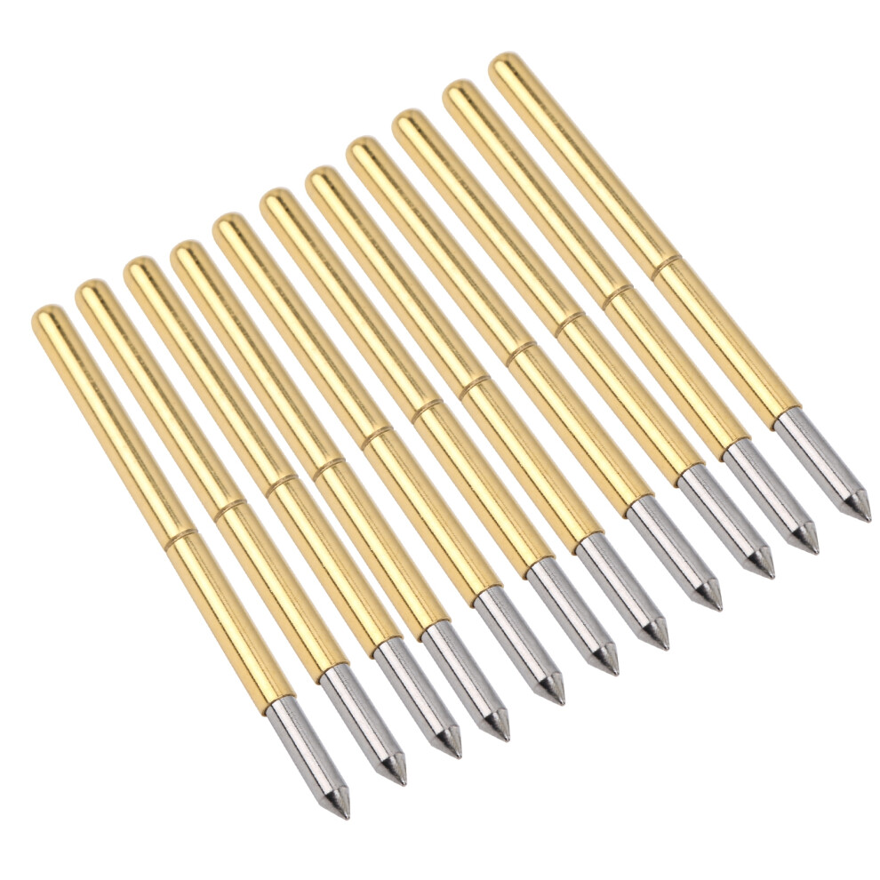 100Pcs 2.0Mm P125âB Brass Spring Test Probes For Pcb Conductivity Tests 7611359983567