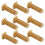 50Pcs Copper M6x20 Round Hex Socket Screws Industrial Fasteners 1
