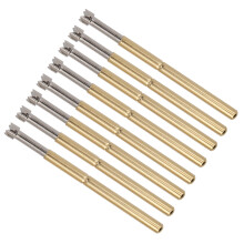100 Stück Messing-Feder-Testnadeln 2mm Belasteter Kontakt P125-Q