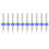 10Pcs Tungsten Carbide Nozzle Cleaning Needles 0.1mm for 3D Printer 1