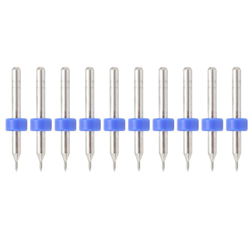 10Pcs Tungsten Carbide Nozzle Cleaning Needles 0.1mm for 3D Printer