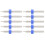 10Pcs Tungsten Carbide Nozzle Cleaning Needles 0.1mm for 3D Printer 13
