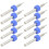 10Pcs Tungsten Carbide Nozzle Cleaning Needles 0.1mm for 3D Printer 4