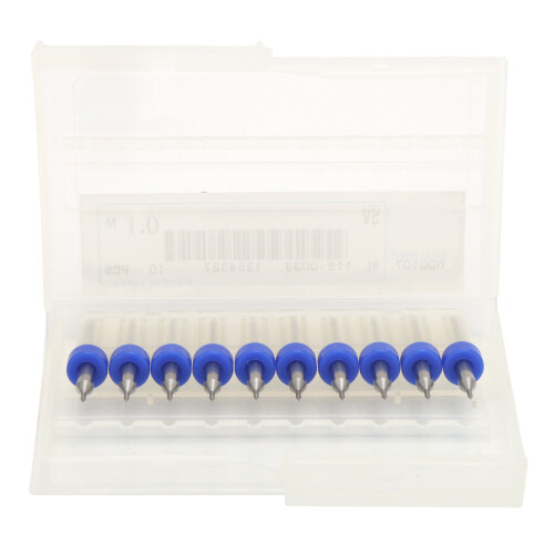 10Pcs Tungsten Carbide Nozzle Cleaning Needles 0.1mm for 3D Printer 1