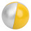 Portable Durable PU Juggling Balls Set Yellow/Silver 3Pcs 9