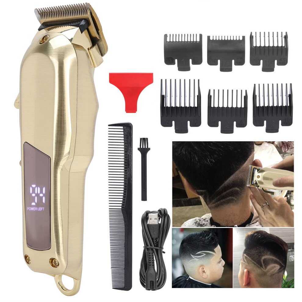 Unisex High Power 10W Electric Hair Clipper 180 Min Use Lithium Battery
