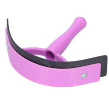 Equine Sweat Scraper Handheld Grooming Tool Soft Grip Plastic & Rubber Handle