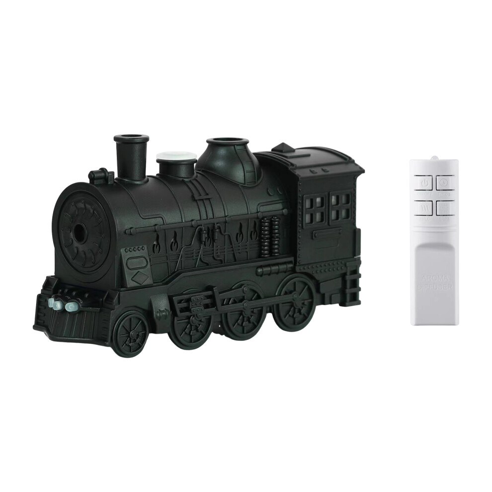 (blackremote control) Ultrasonic Mist Maker Train Essential Oil Diffuser Air Humidifier 2.-image-OPC-PMWT6HB-NEW